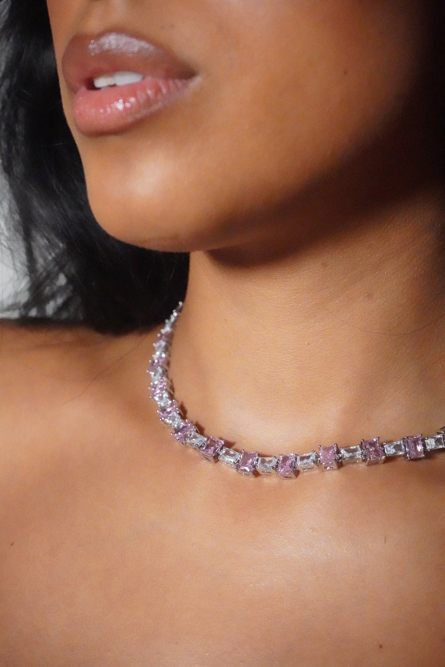 S03 PINK NECKLACE