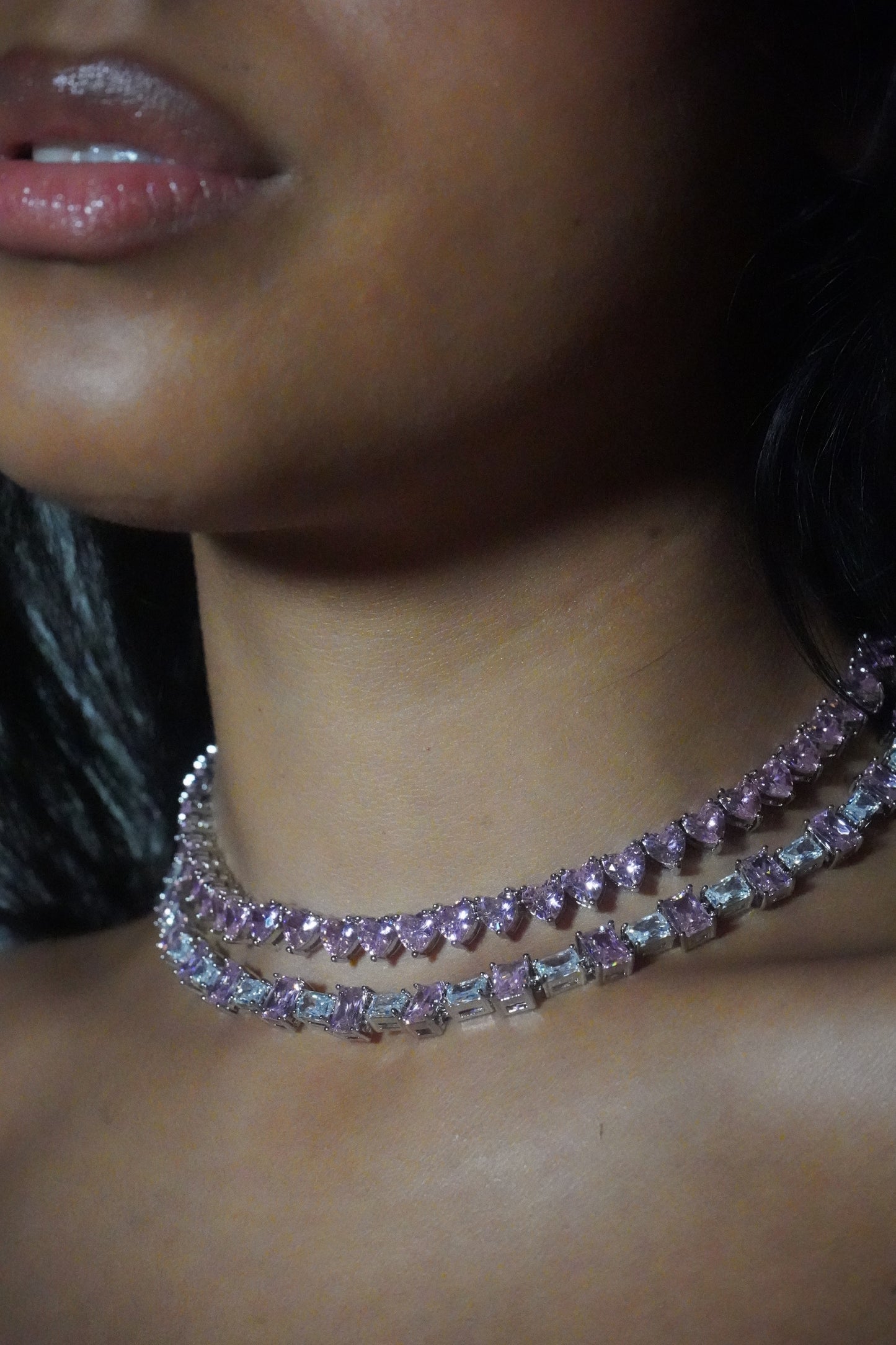 S03 PINK NECKLACE